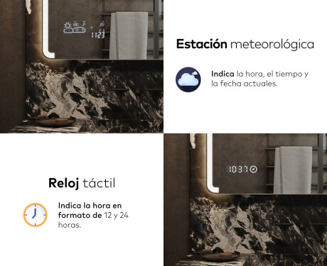 Espejo de baño con luz L144 #7
