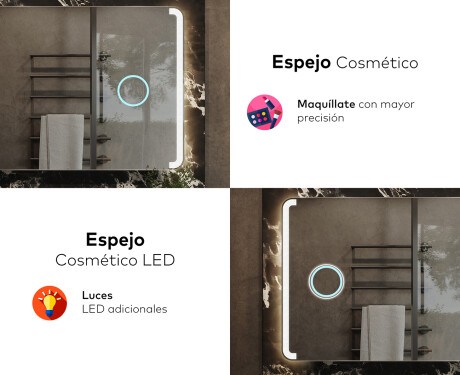 Espejo de baño con luz L144 #8