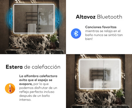 Espejos retroiluminado para baños L147 #6