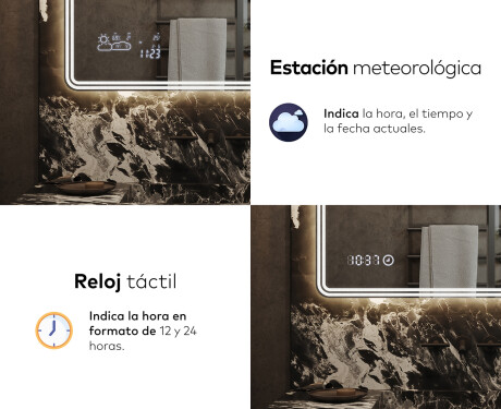 Espejos retroiluminado para baños L148 #7