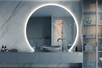 Espejos de medio círculo